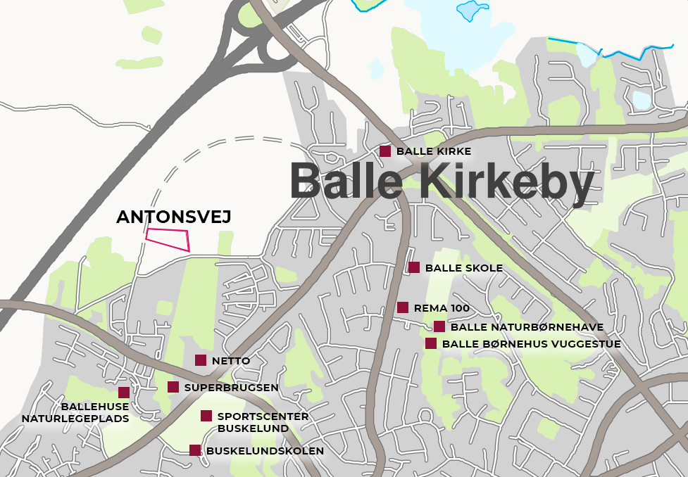 Omraadekort Antonsvej