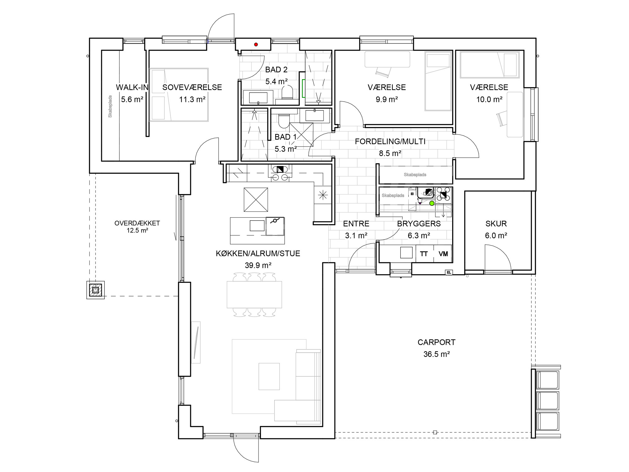Plantegning Antonsvej 3